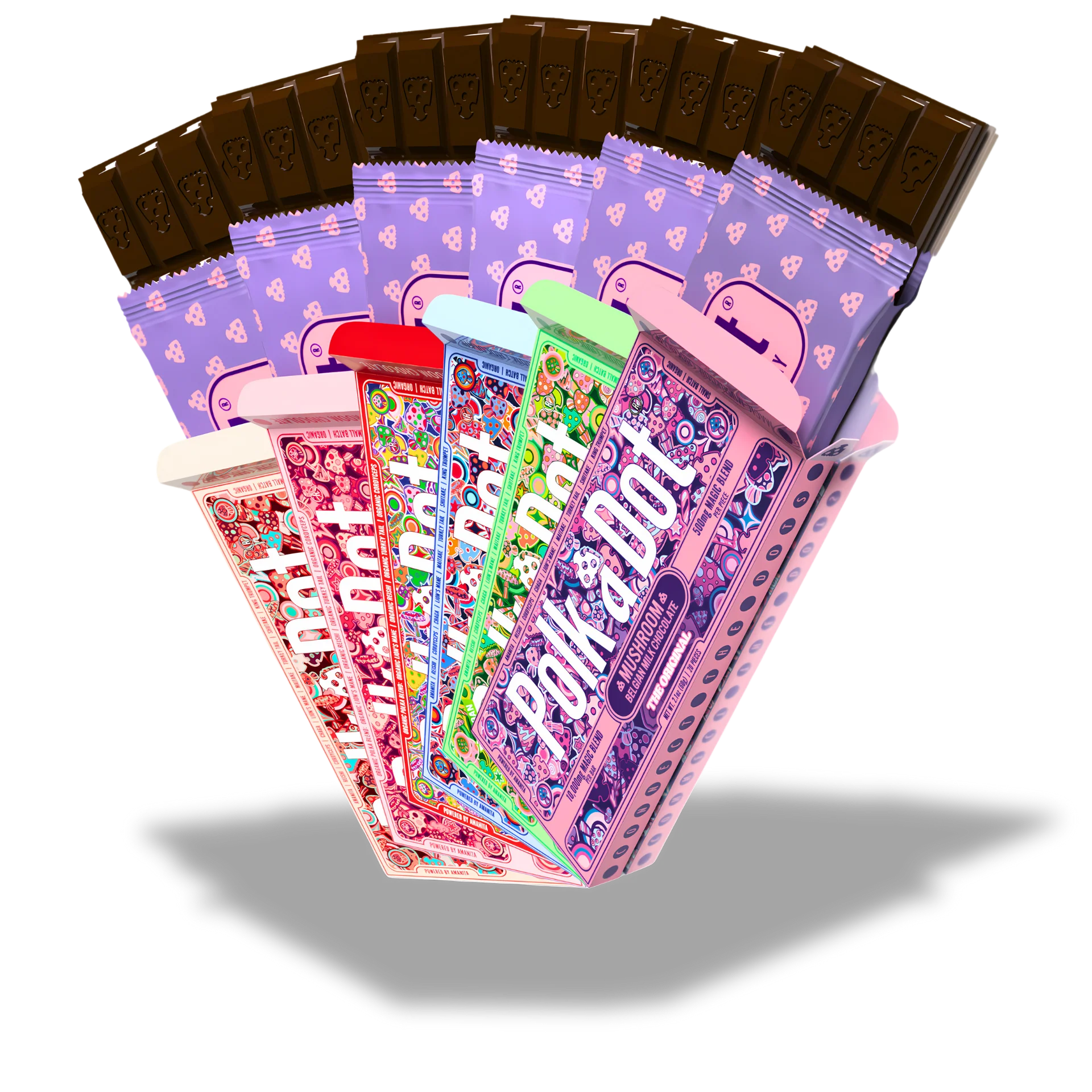 Berries and Cream Chocolate Bar (12,000 MG)