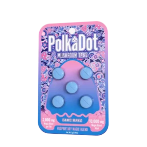 Mushroom Tab - Blue Razz - Blister Card