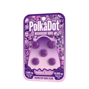 Mushroom Tab - Frozen Grape - Blister Card