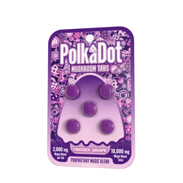 Mushroom Tab - Frozen Grape - Blister Card