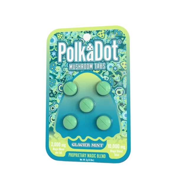Mushroom Tab - Glacier Mint - Blister Card