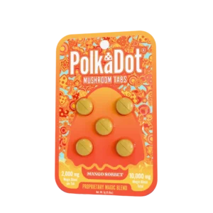 Mushroom Tab - Mango Sorbet - Blister Card